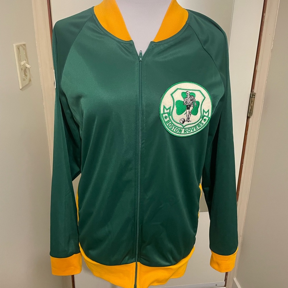 Ebbet’s field vintage Boston Rovers zip up jacket, Made in USA